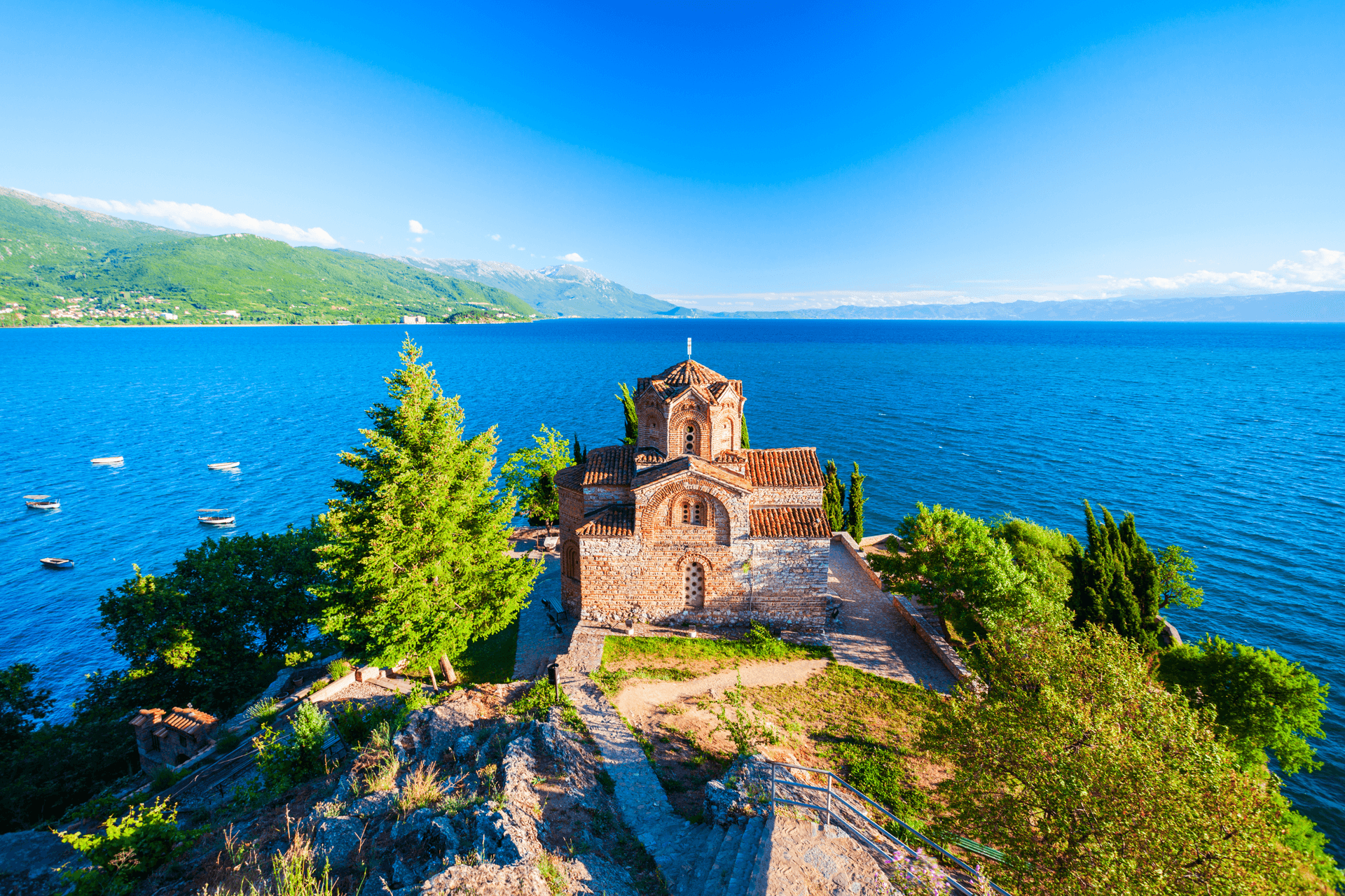 Saint John Kaneo church on Ohrid lake